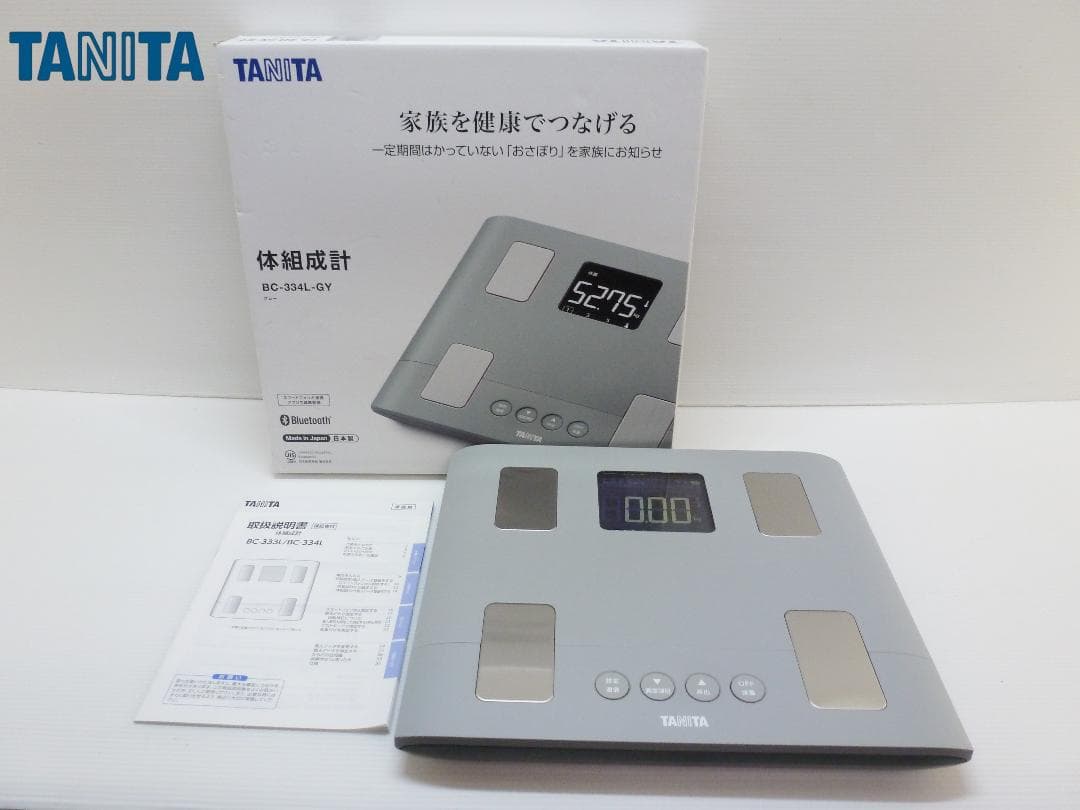 TANITA タニタ 体組成計 BC-334L 23年製 体重計 体脂肪計