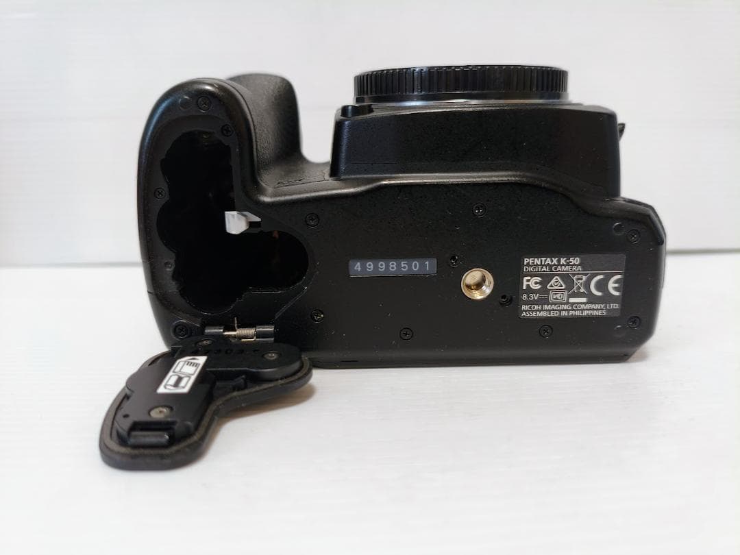 【黒死病対策済】PENTAX K-50 ダブルズーム バッグ付き