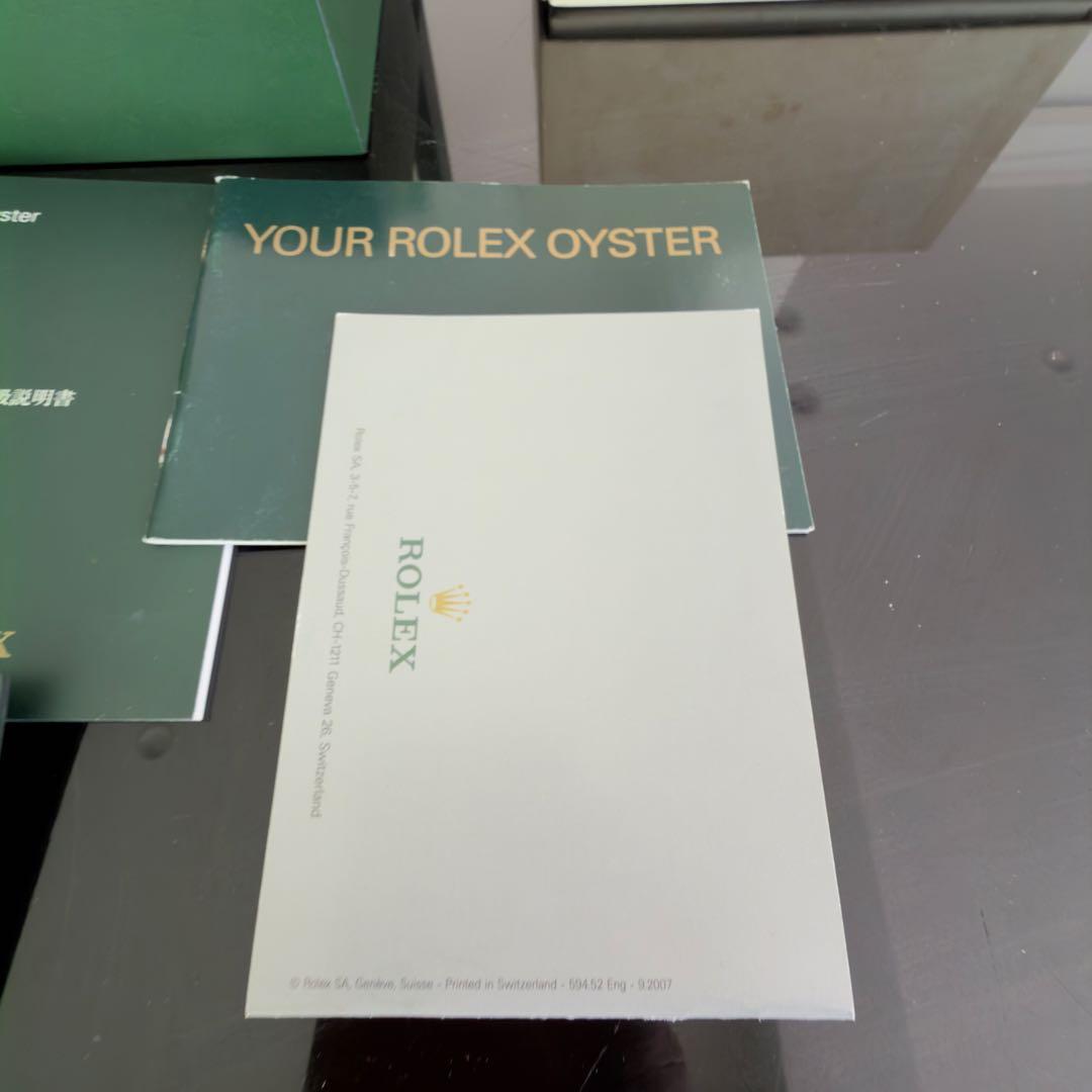 ⭐️正規品07年ROLEX Submariner16610 箱 付属品セット中古♪