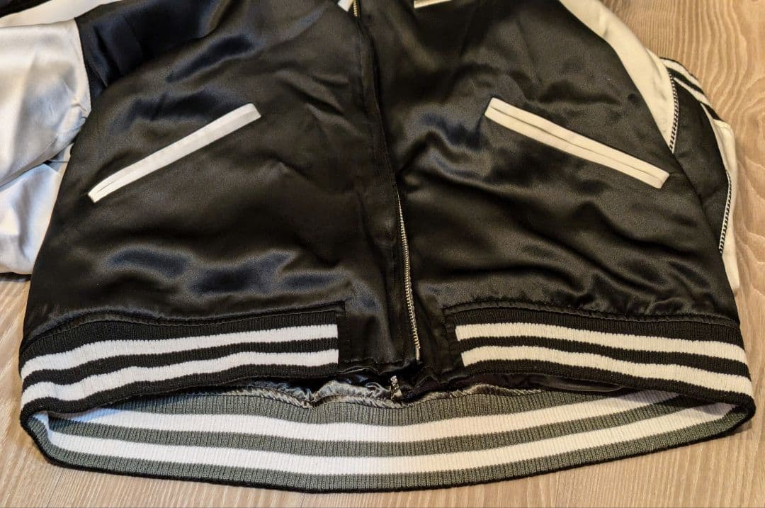 DENIM BY VANQUISH&FRAGMENT リバーシブルスカジャン M