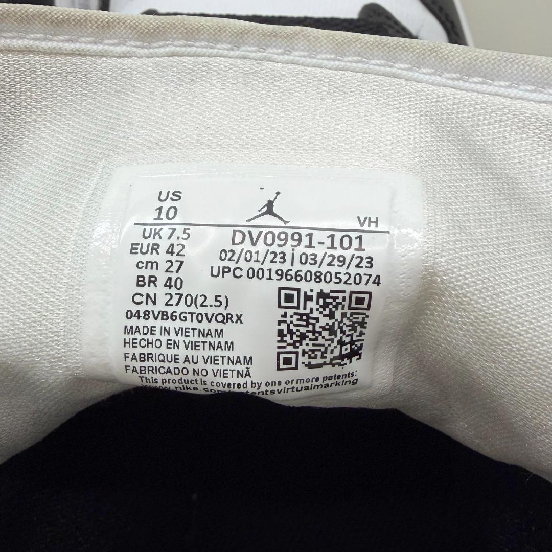 【美品】エアジョーダン1 ミッド \"パンダ\" \"ブラック/ホワイト\" 27cm