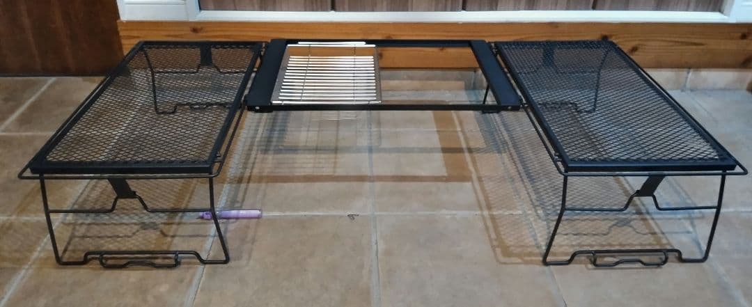 【ぽ】キャンピングムーン スタッキングラック×2 他セット