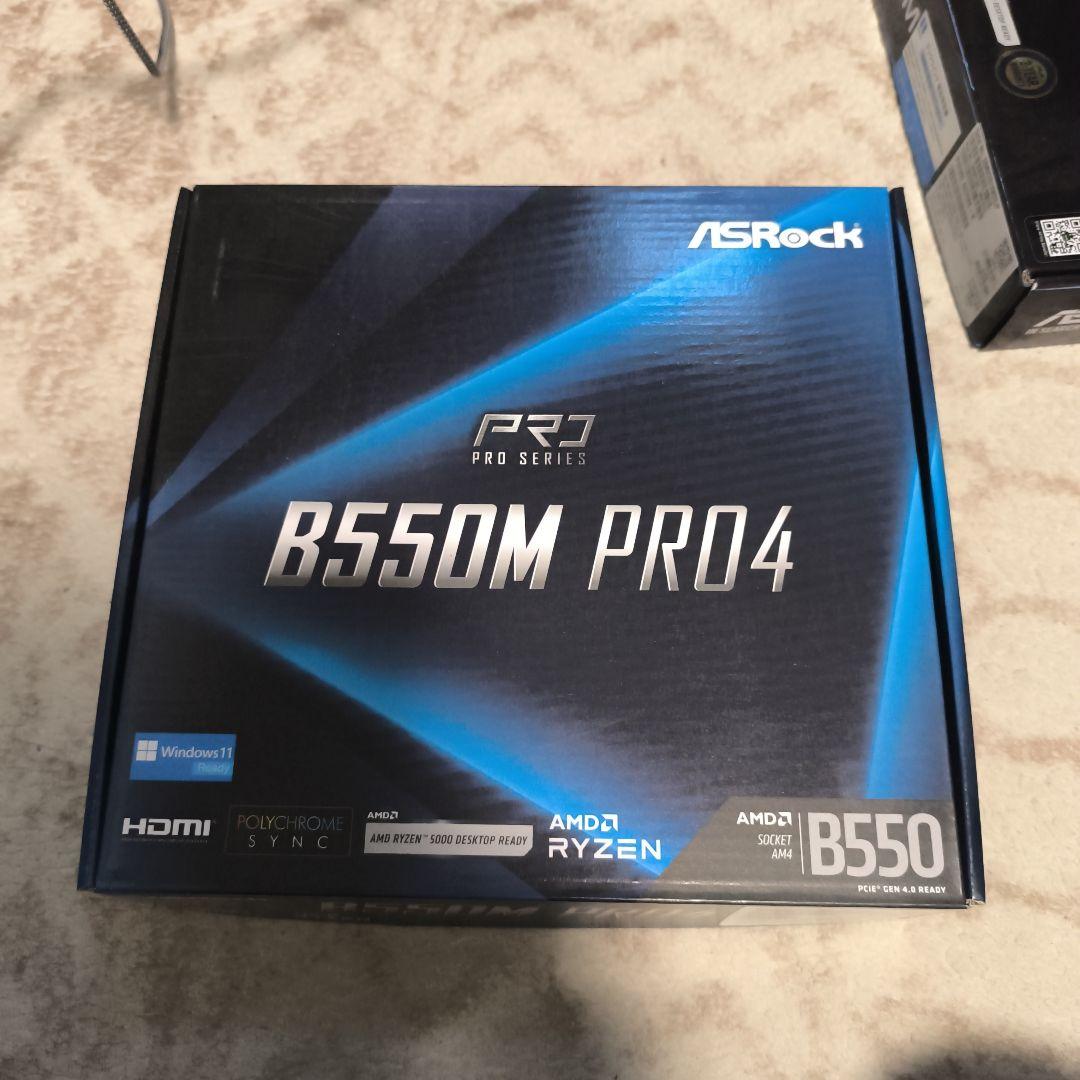 ASRock B550M PRO4 マザーボード