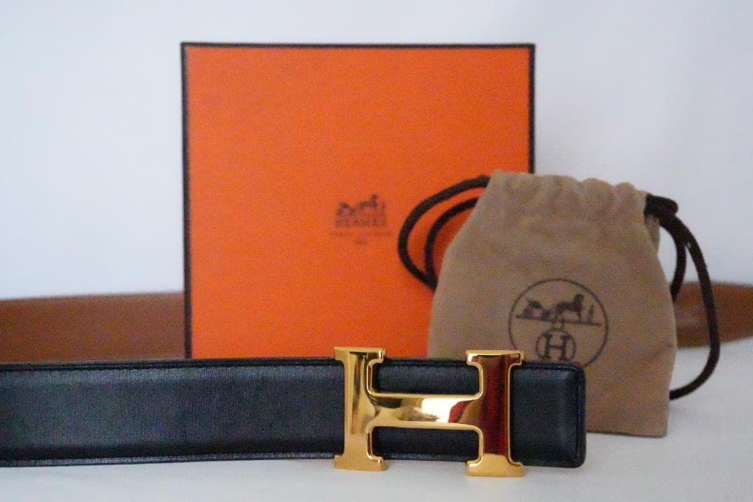 HERMES エルメス コンスタンス Hバックル リバーシブルレザーベルト