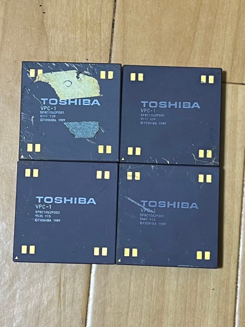 TOSHIBA VPC-1 CPU 4個セット