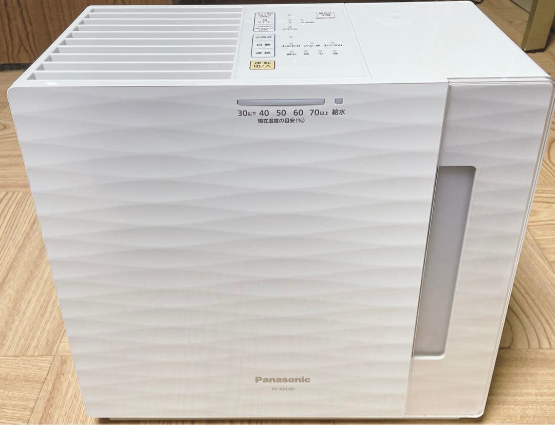 【美品】Panasonic FE-KFP05 加湿器 ホワイト パナソニック