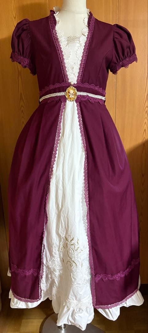 Surfacespell エンパイアドレス　ワンピース　エンジ