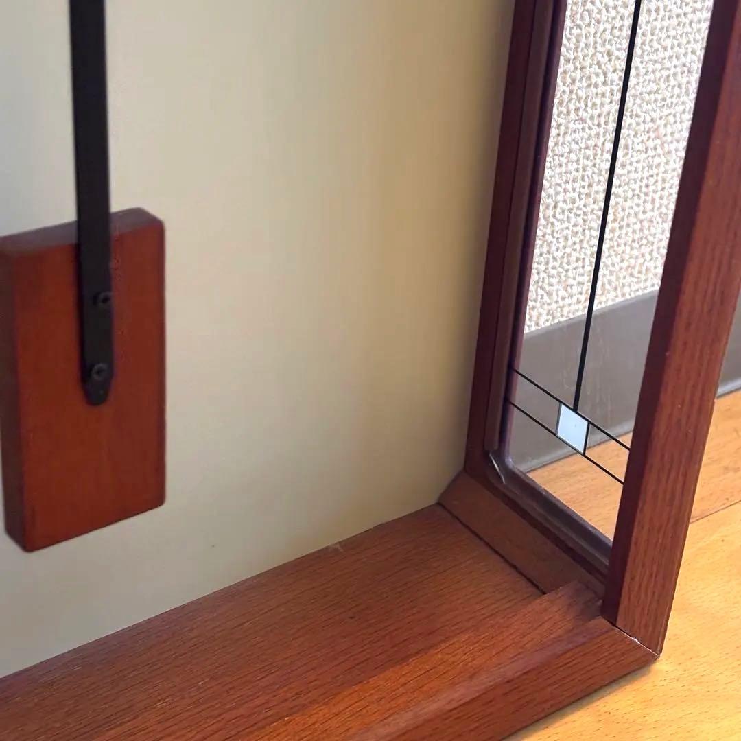 フランクロイドライト掛け時計 時報 BULOVA マントル時計 振り子時計