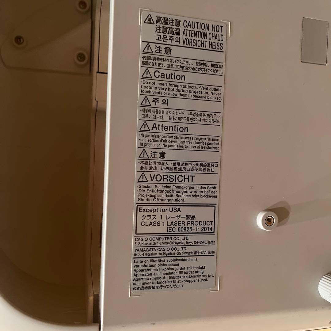 CASIO XJ-UT351WN プロジェクター　動作確認済み