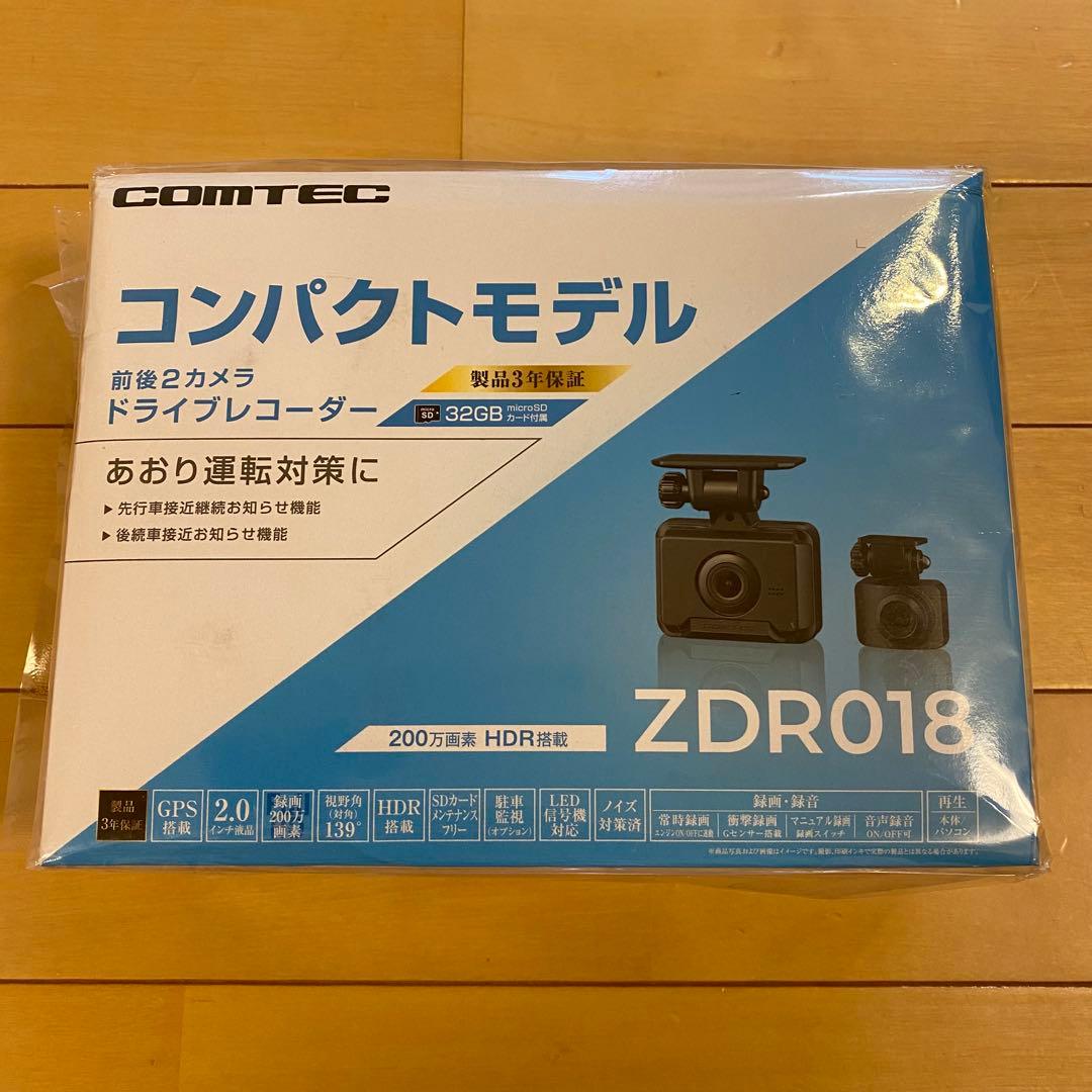 ★新品未使用品★コムテック ドライブレコーダー ZDR018
