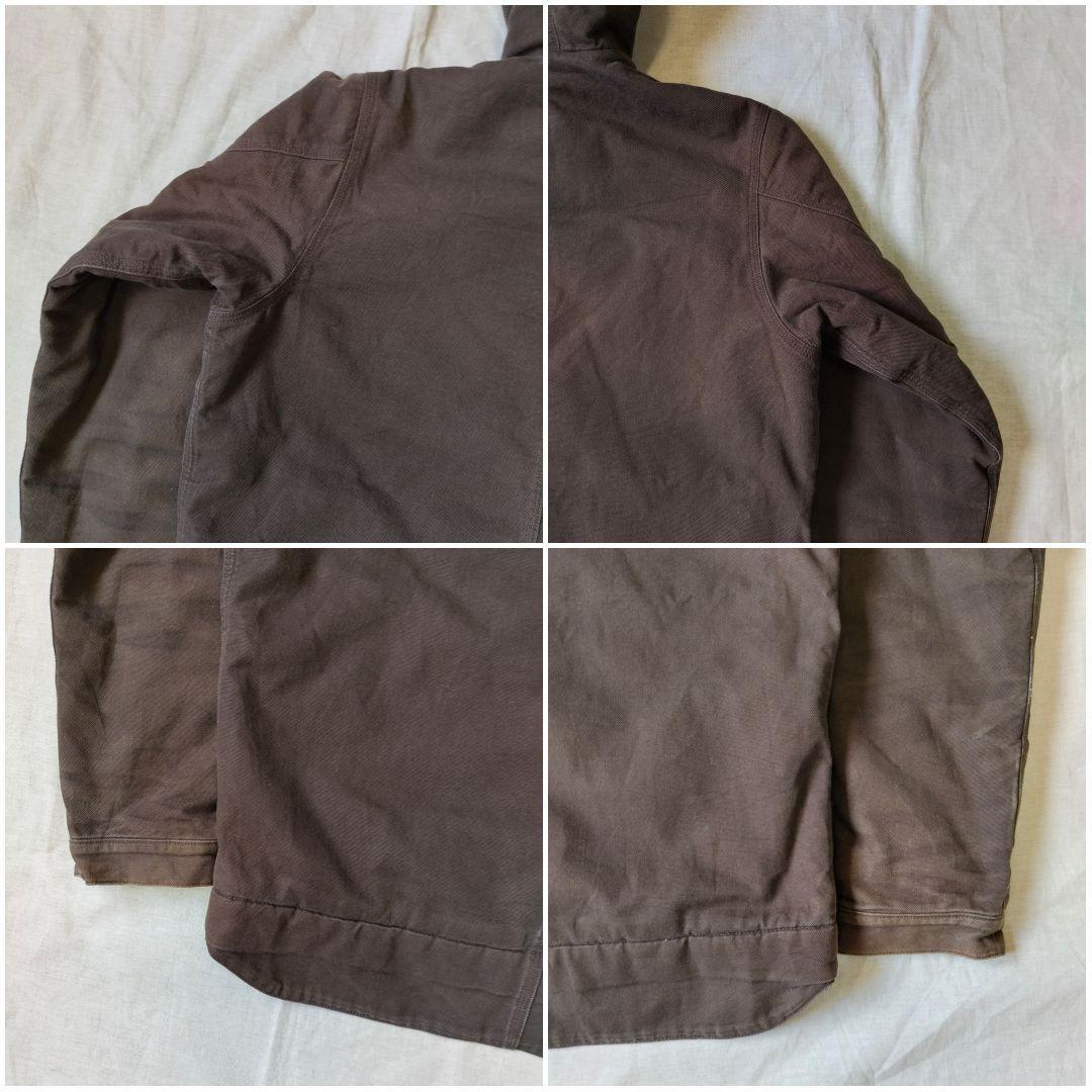 パタゴニア ラインドキャンバスフーディー 焚火ジャケット ダークブラウン