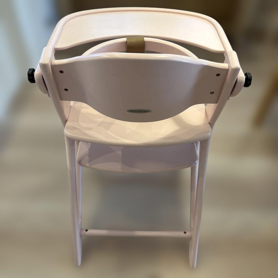 yamatoya 大和屋 ハイチェア アッフルチェア　ミルキーピンク