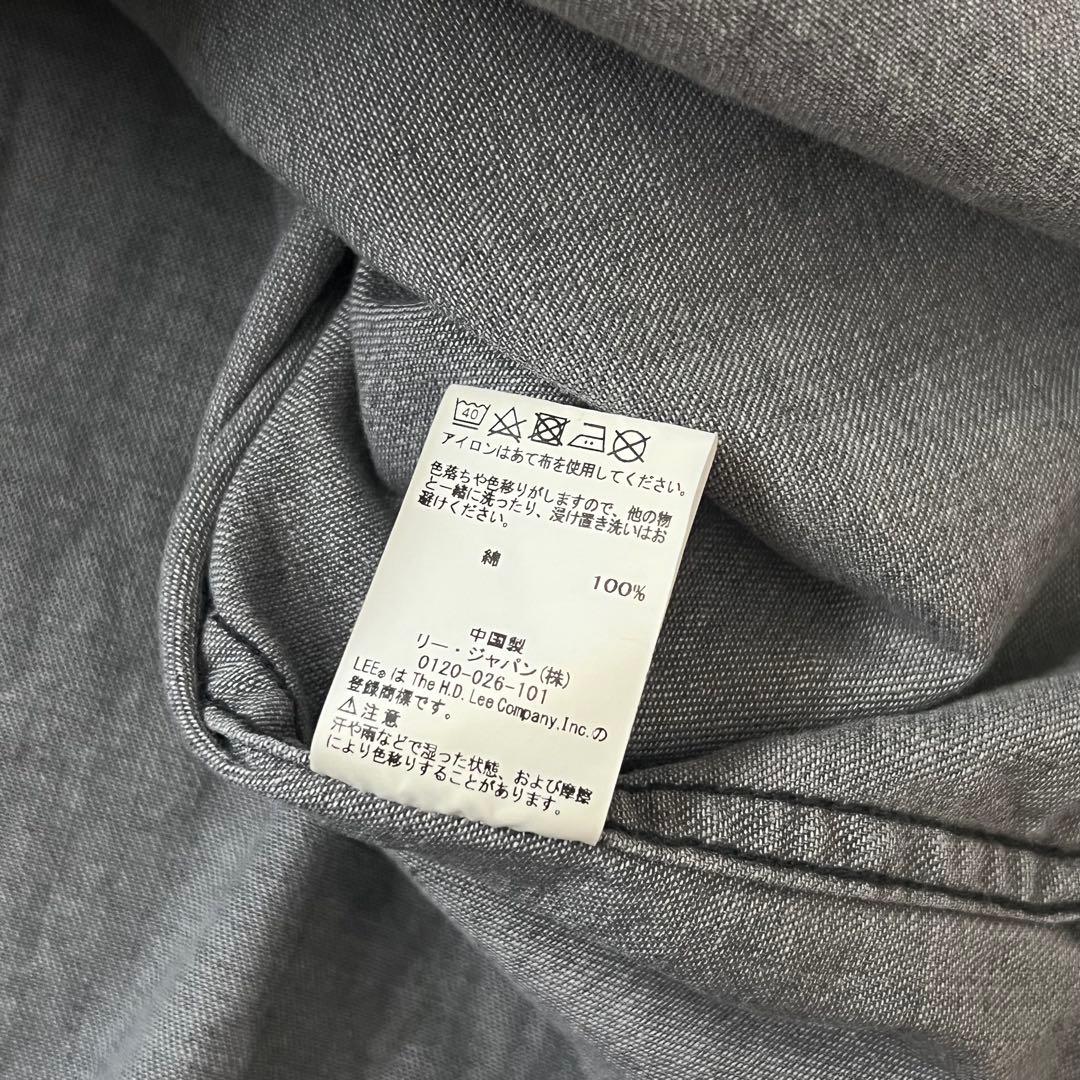 DIGAWEL×Lee WESTERN SHIRT オーバーサイズ ターコイズ