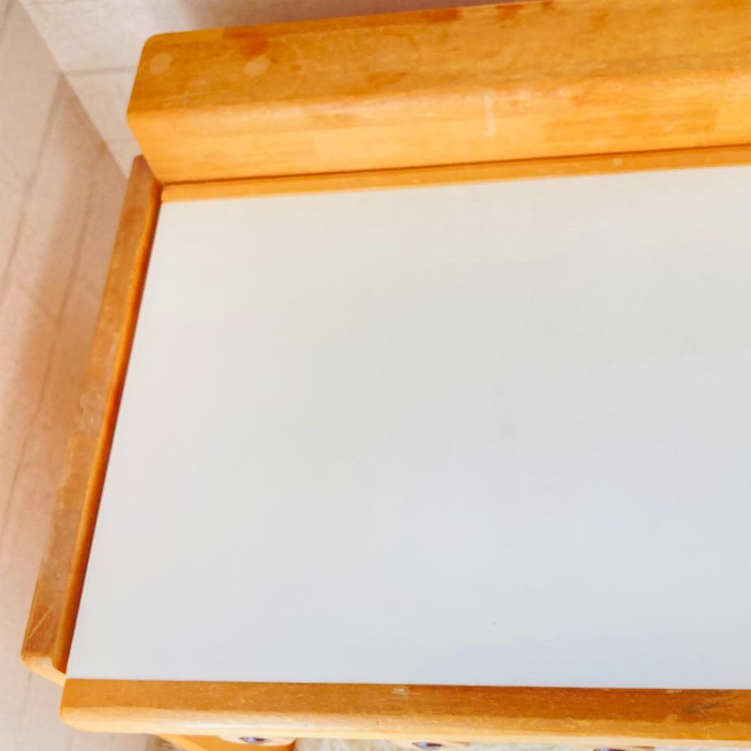 せせり様①【日本製】木製ままごとキッチンデスク/キッズテーブル　pap&mam