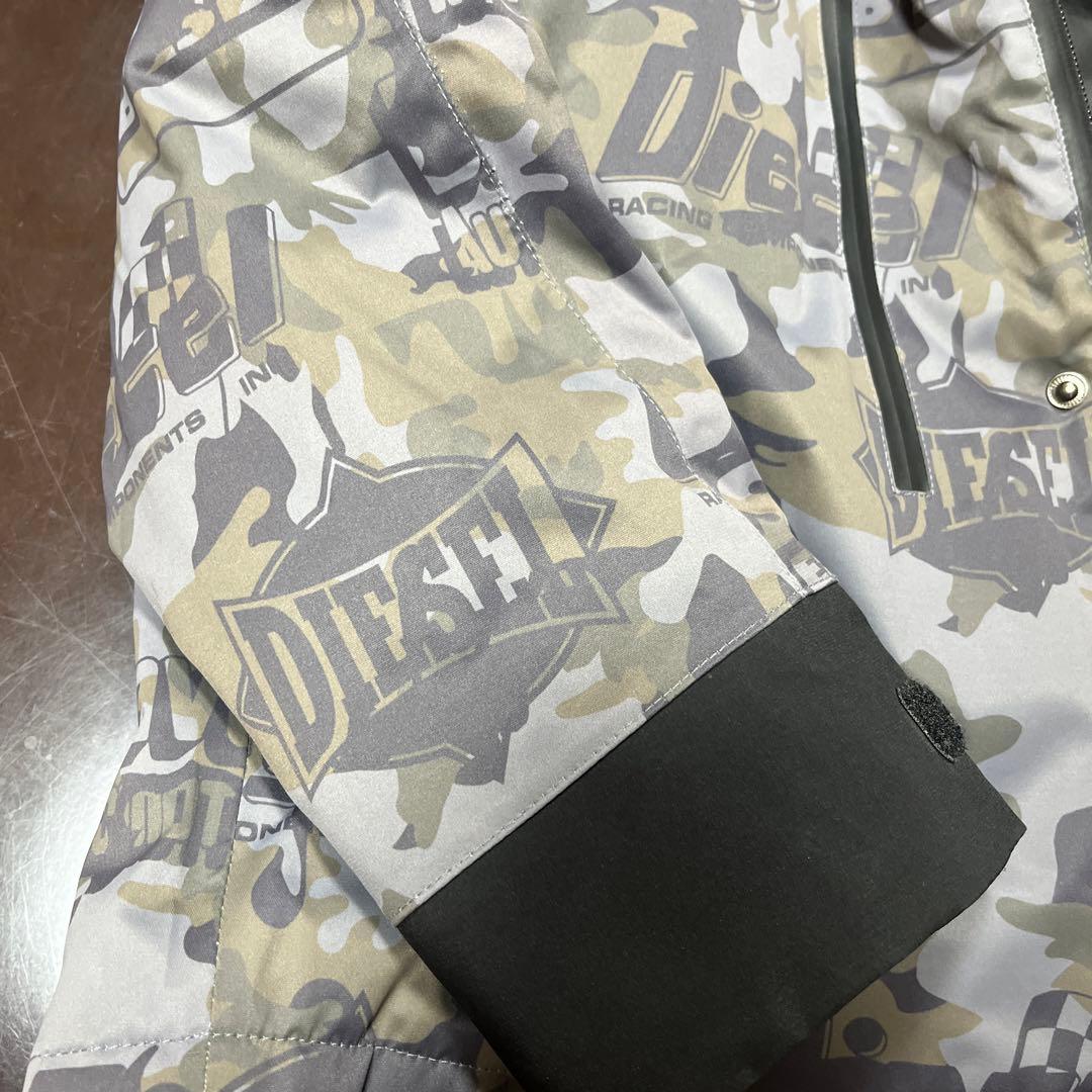 DIESEL 迷彩柄ウィンタージャケット