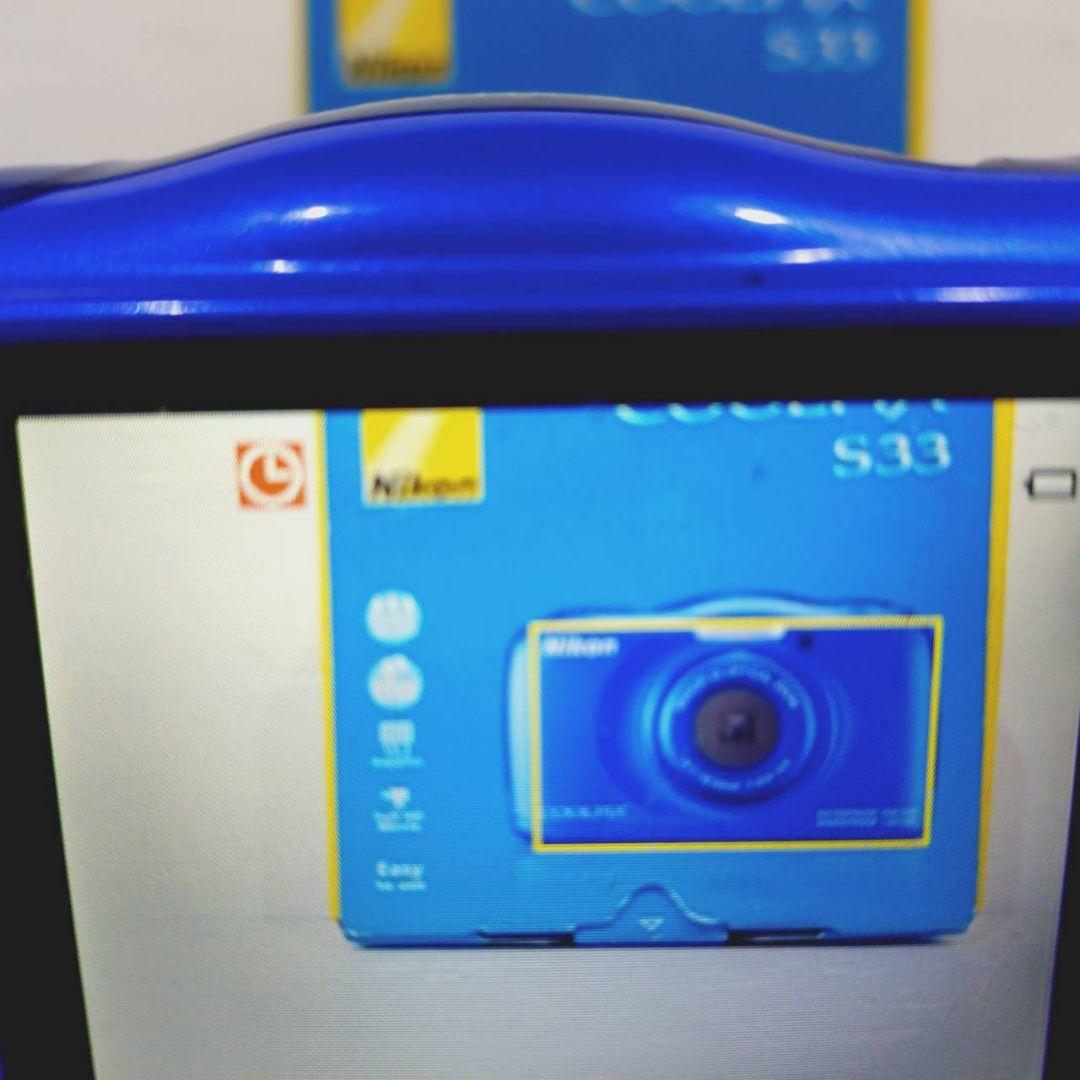 動作ok　NIKON　coolpix S33