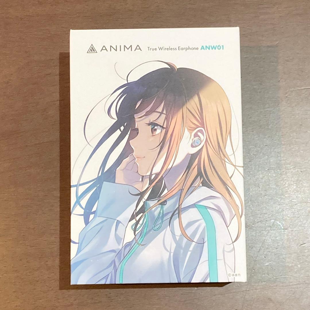 【美品】ANIMA ANW01 ワイヤレスイヤホン グラファイト