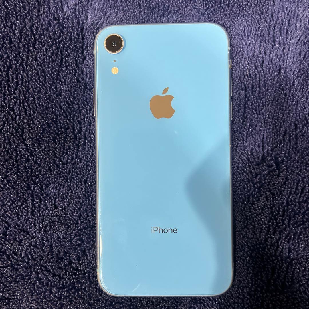 apple iphone xr ブルー 128gb