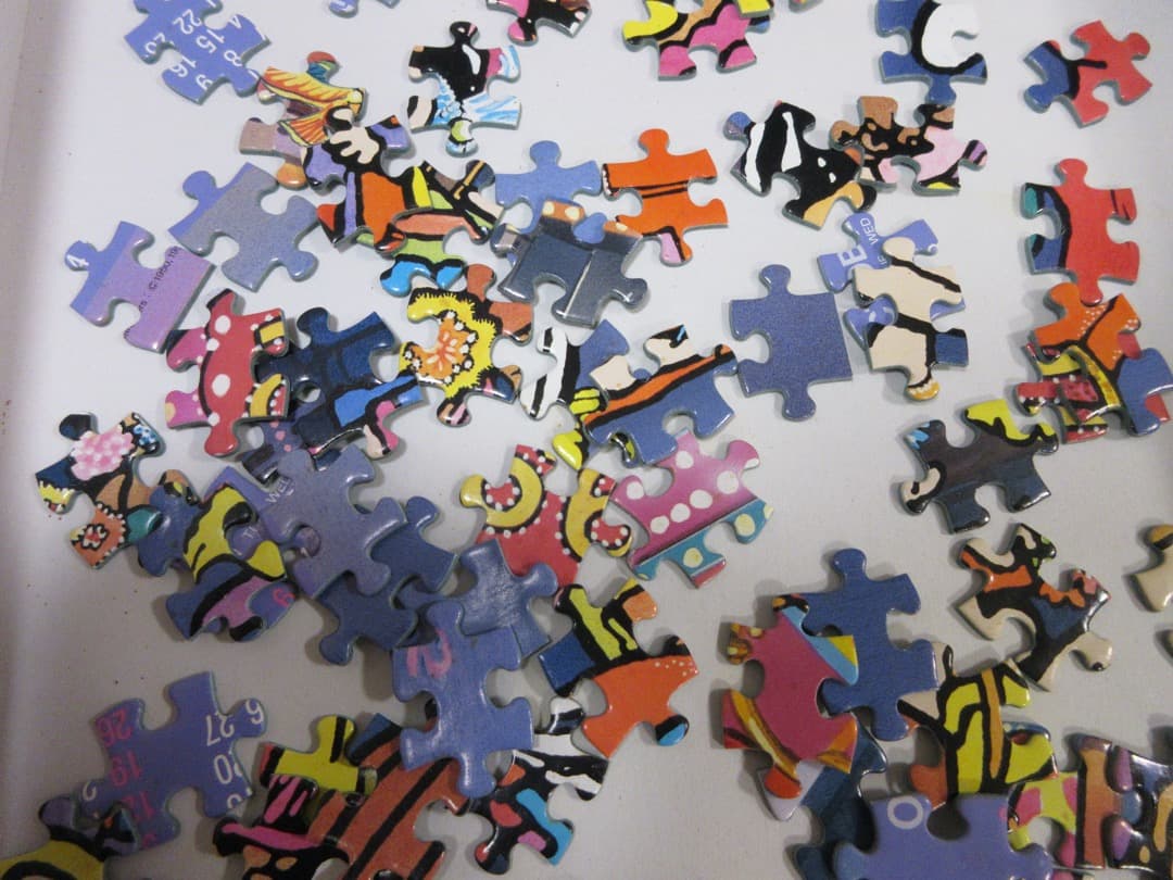 【中古品】スヌーピーカレンダージグソーパズル　1991年