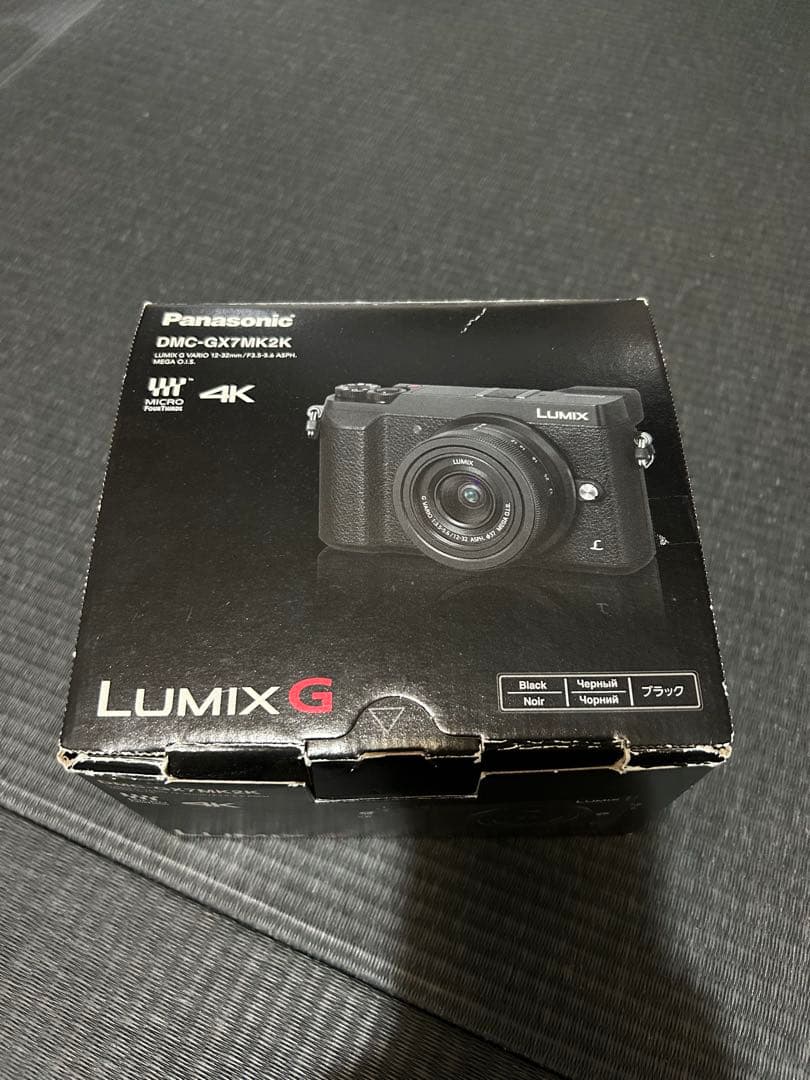 最終値下げ！Panasonic LUMIX G DMC-GX7MK2K ブラック