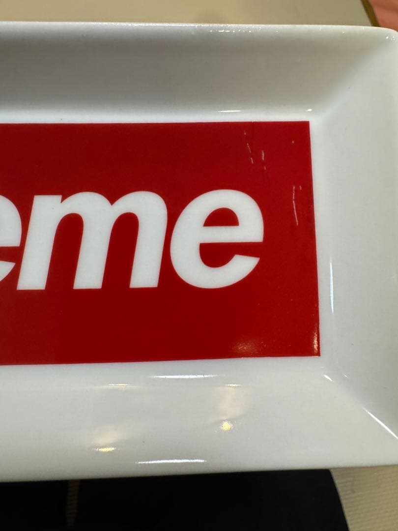 14aw Supreme Ceramic Tray 皿　小物入れvintage