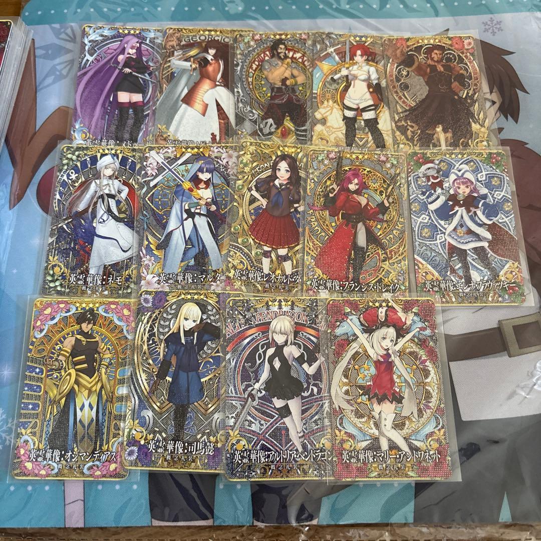 fgoアーケード 英霊華像　第一　120枚　コンプリート　フェイタル