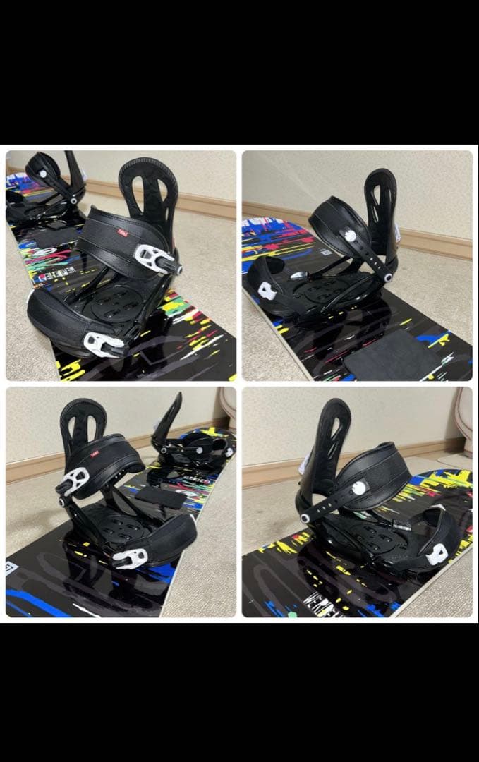 最高峰‼️【美品】HEAD／メンズ スノーボードセット ビンディング付／157