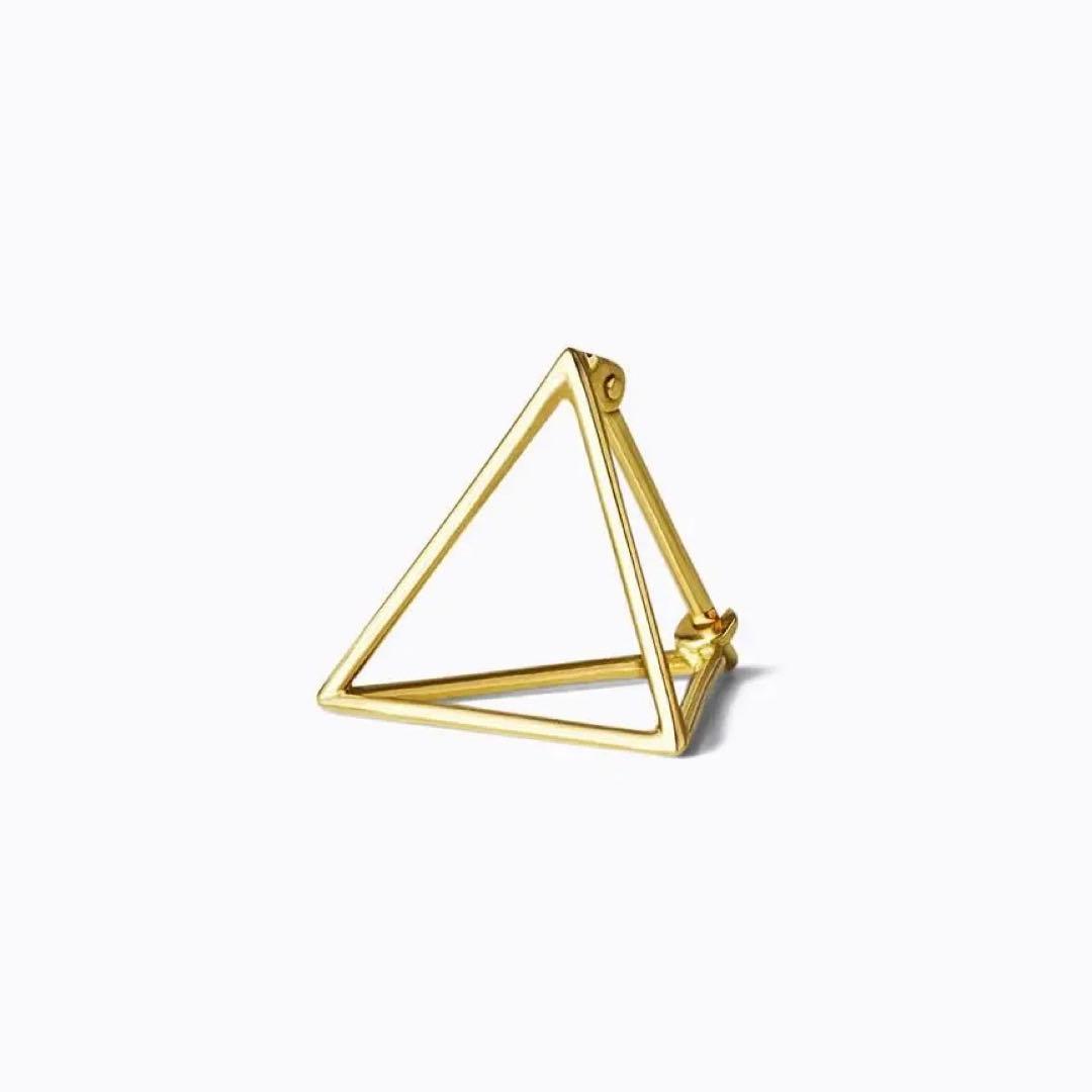 アクセサリー SHIHARA Triangle Pierce 15 18K YG