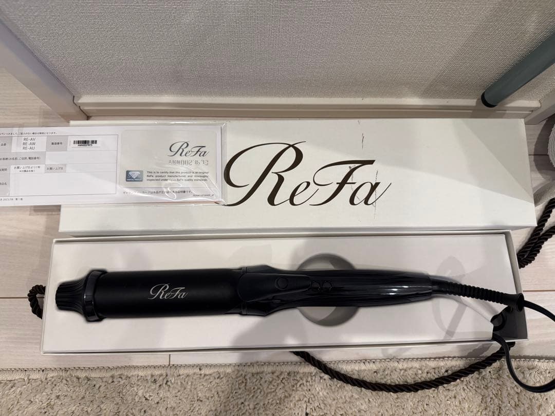 ReFa カールヘアプロアイロン ブラック