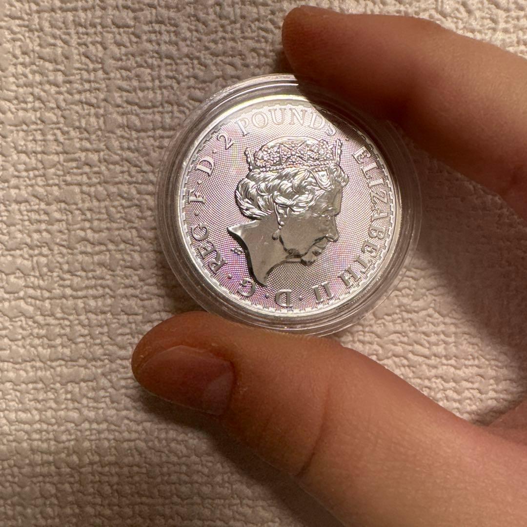 【仕込みどき】ブリタニア1オンス銀貨