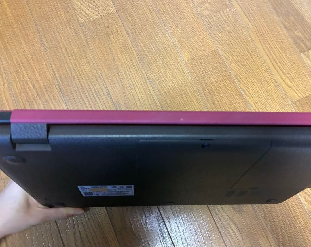12/20削除 （再出品予定なし）　LIFEBOOK AH43/F3 レッド