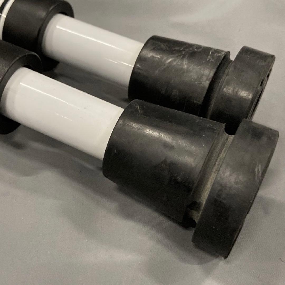 ミレニアムプロ　折りたたみ式　松葉杖　2本　ホワイト　高さ調整可能