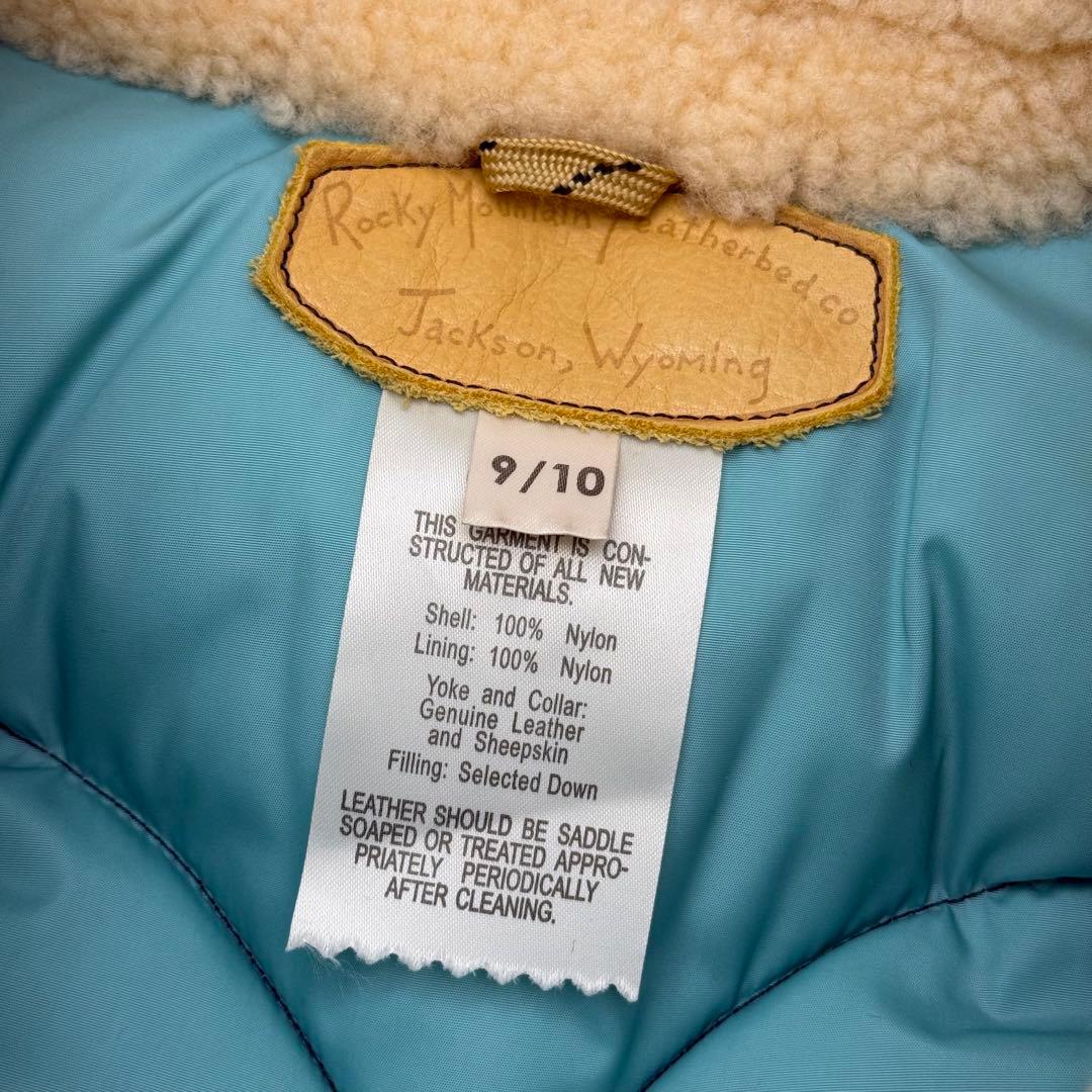 美品 ロッキーマウンテン× バナーバレット ダウンベスト M