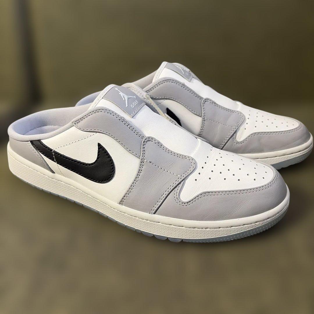 Nike Jordan Mule ミュール　スライドシューズ ホワイト/グレー