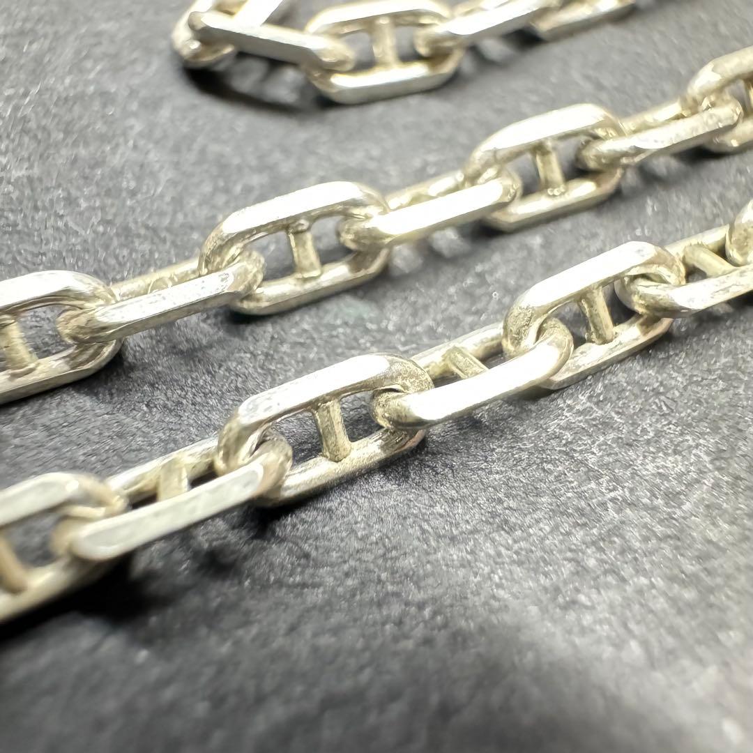 【イタリア製 50㎝】アンカーチェーン ネックレス silver925