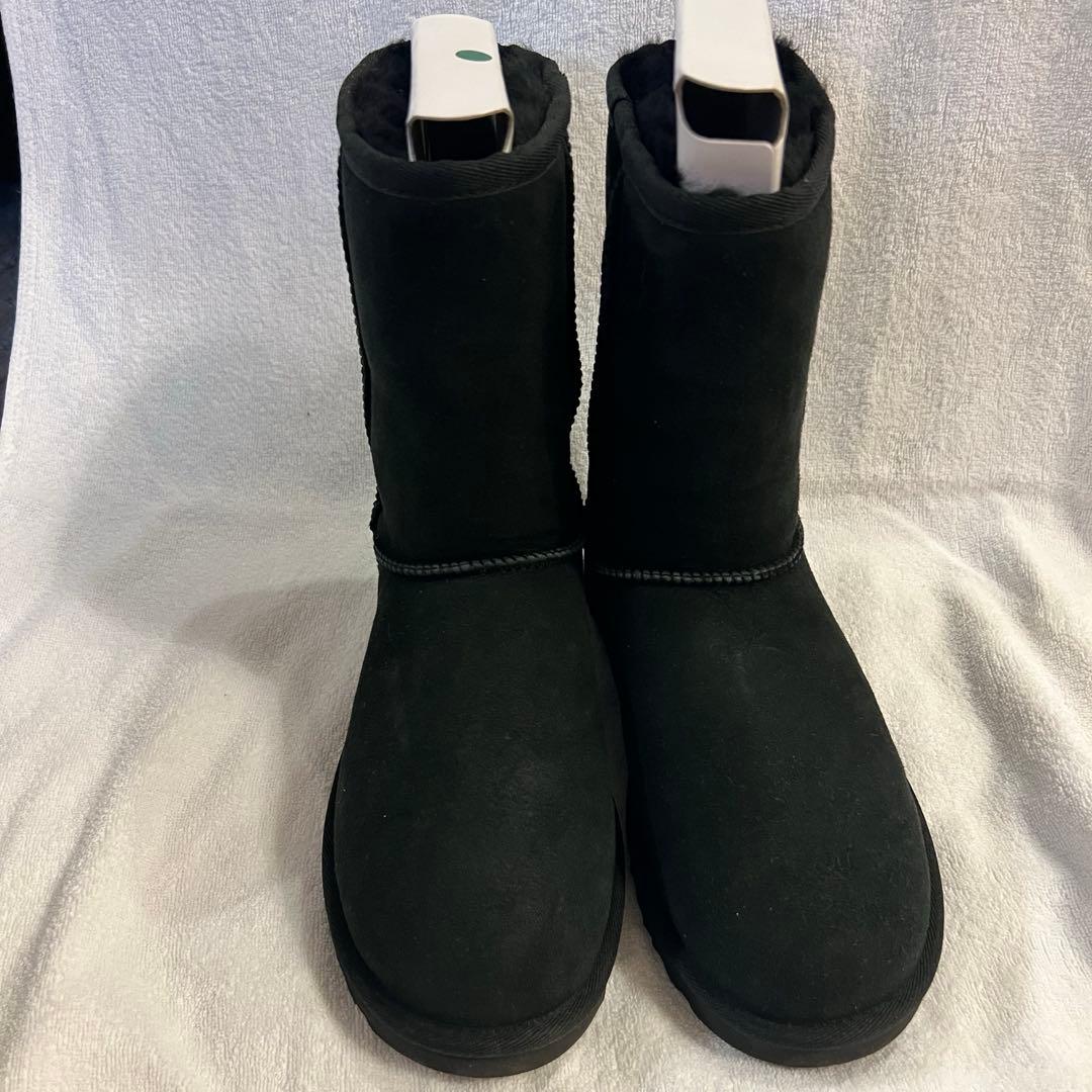ブラックムートンブーツ