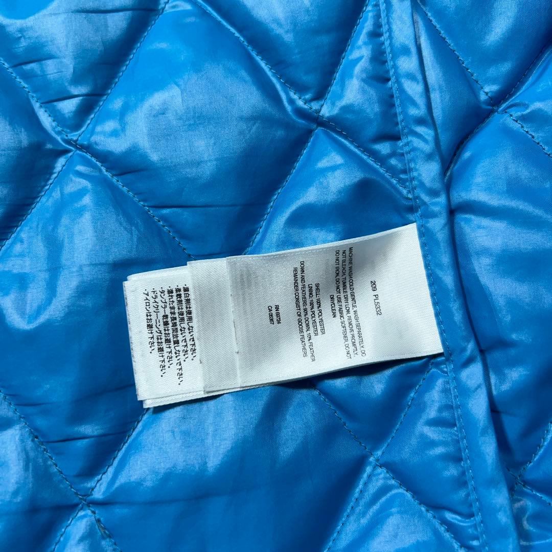 Y2K Columbia ダウンジャケット 光沢 キルティング 短丈 茶 M