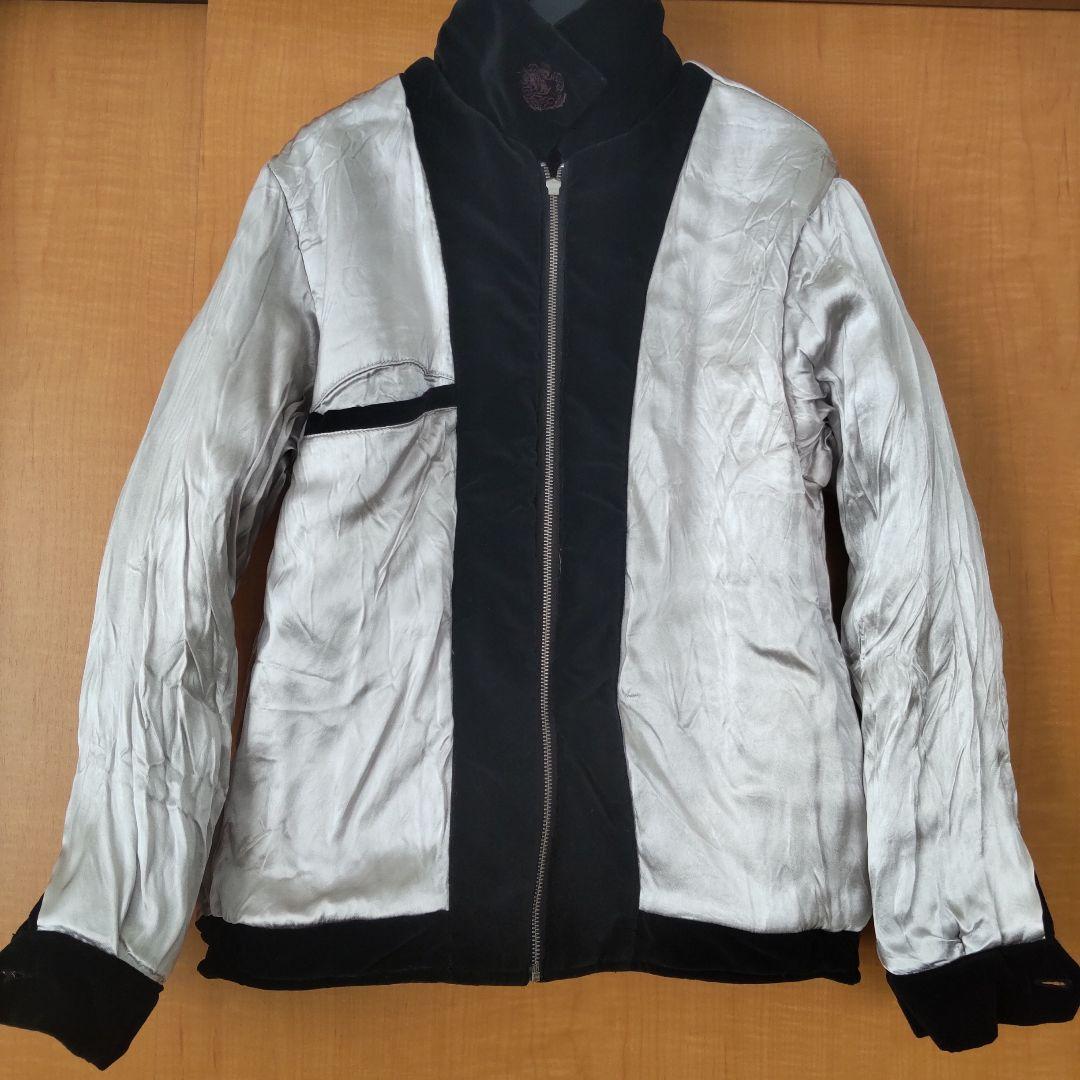 ヒ*ー様 【レア・OLD HOUSTON】別珍 ベロア スカジャン スーベニアジ