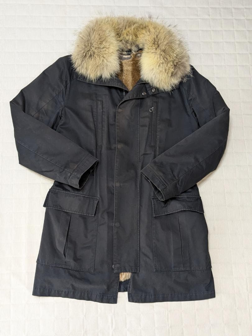 イヴ　サロモン　毛皮インナー付コート