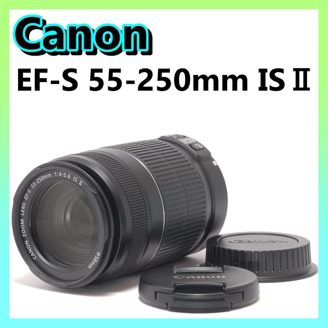 ⭐️手ぶれ補正付き⭐️Canon EF-S 55-250mm IS Ⅱ　望遠