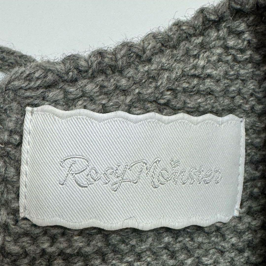 rosy monster ロージーモンスター　ポワンスリーブニット