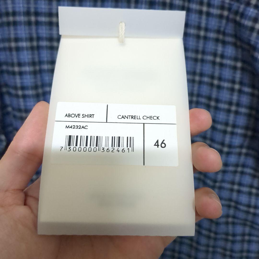 【正規品】OUR LEGACY ABOVE SHIRT M4232AC 46