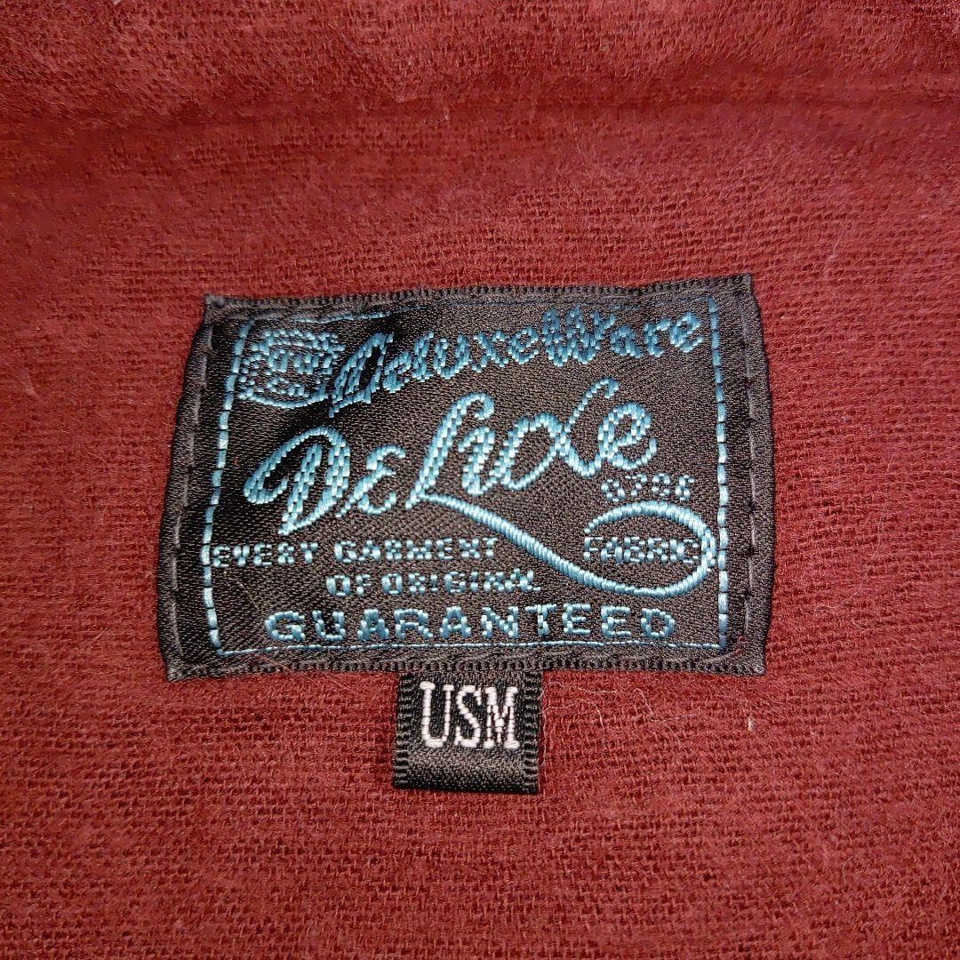 デラックスウェア 7649 RARE US.CHECK サイズUS M