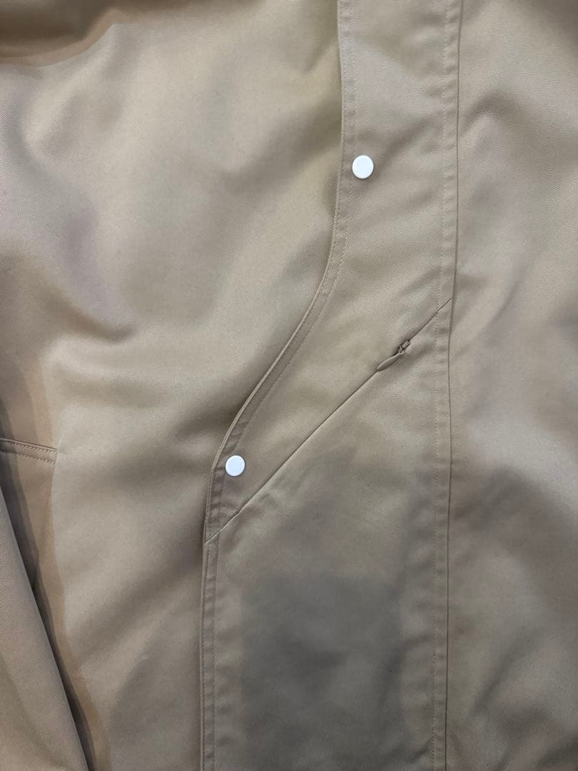 HATRA ハトラ　ほぼ未使用品　コットンシェル　フードブルゾン　BEIGE