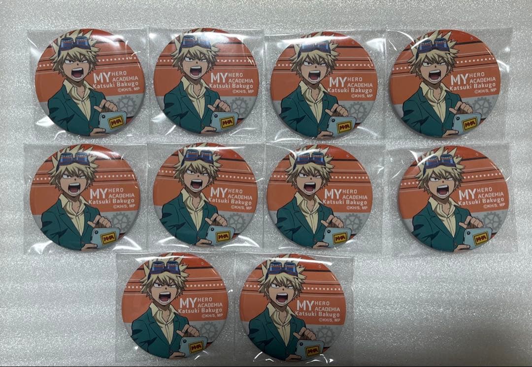 ヒロアカ　爆豪　缶バッジ