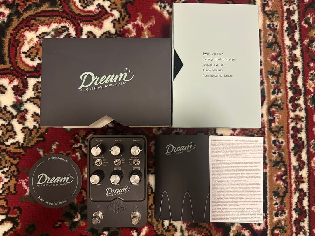 ギター UNIVERSAL AUDIO UAFX DREAM/65 Amplifier
