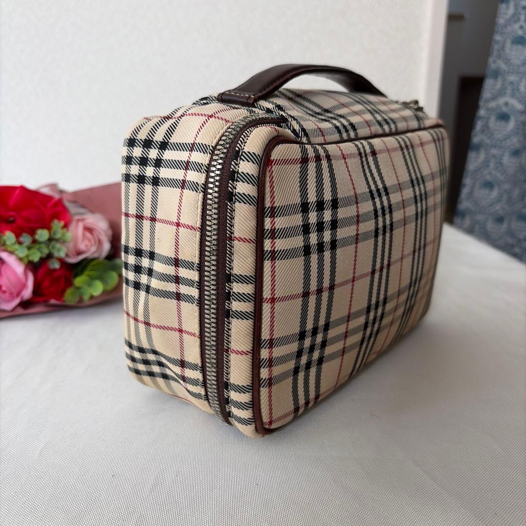 豪華 BURBERRYバーバリー ノバチェック柄 ビジネスケース×ポーチ セット