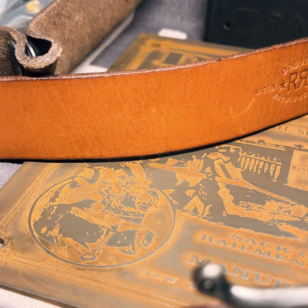 RRL オクトパス バックル ベルト-40