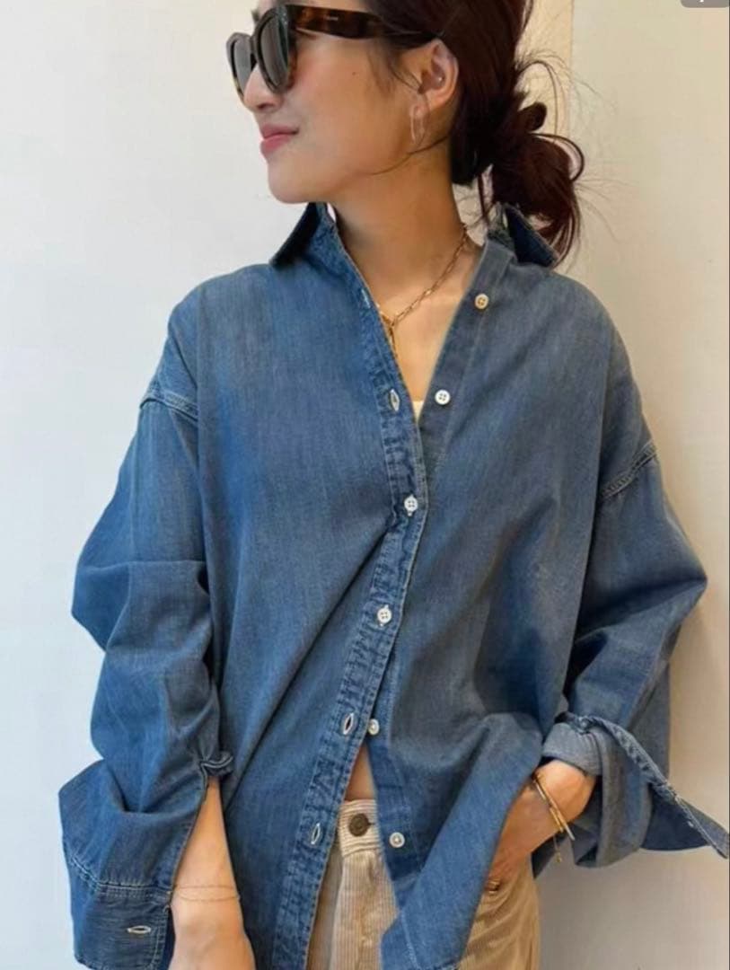 未使用Deuxieme Classe Lee デニムシャツ