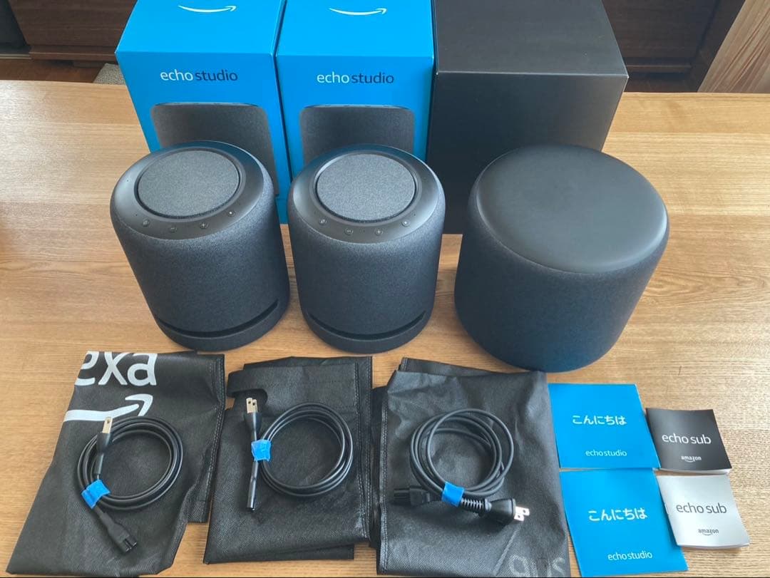 Amazon Echo Sub、Amazon Echo Studio2